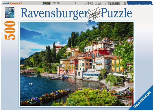 Ravensburger Lake Como, Italy 500 Piece Jigsaw Puzzle