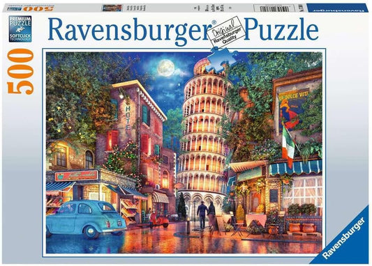 Ravensburger Evening in Pisa 500 Piece Jigsaw Puzzle