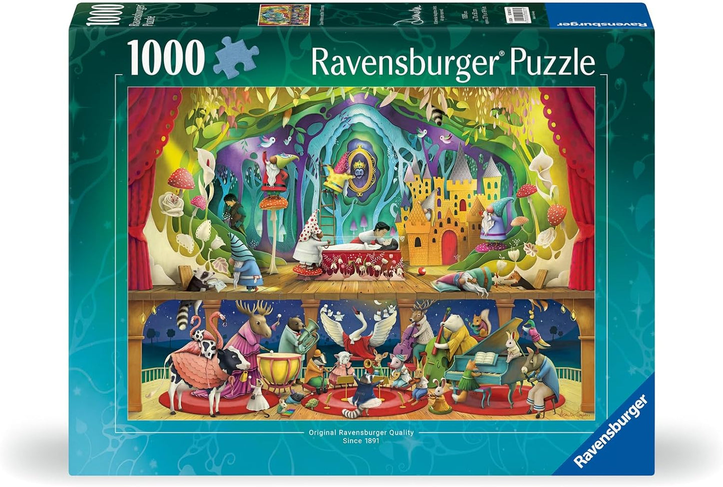 Ravensburger Snow White and The 7 Gnomes 1000 Piece Jigsaw Puzzle