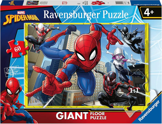 Ravensburger Marvel Spiderman 60 Piece Giant Jigsaw Puzzle