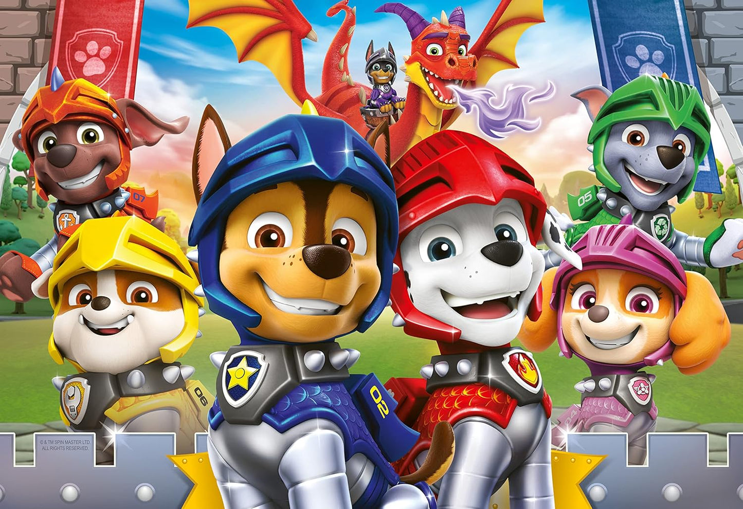 Ravensburger Paw Patrol Knights & Dragons 35 Piece Jigsaw Puzzle