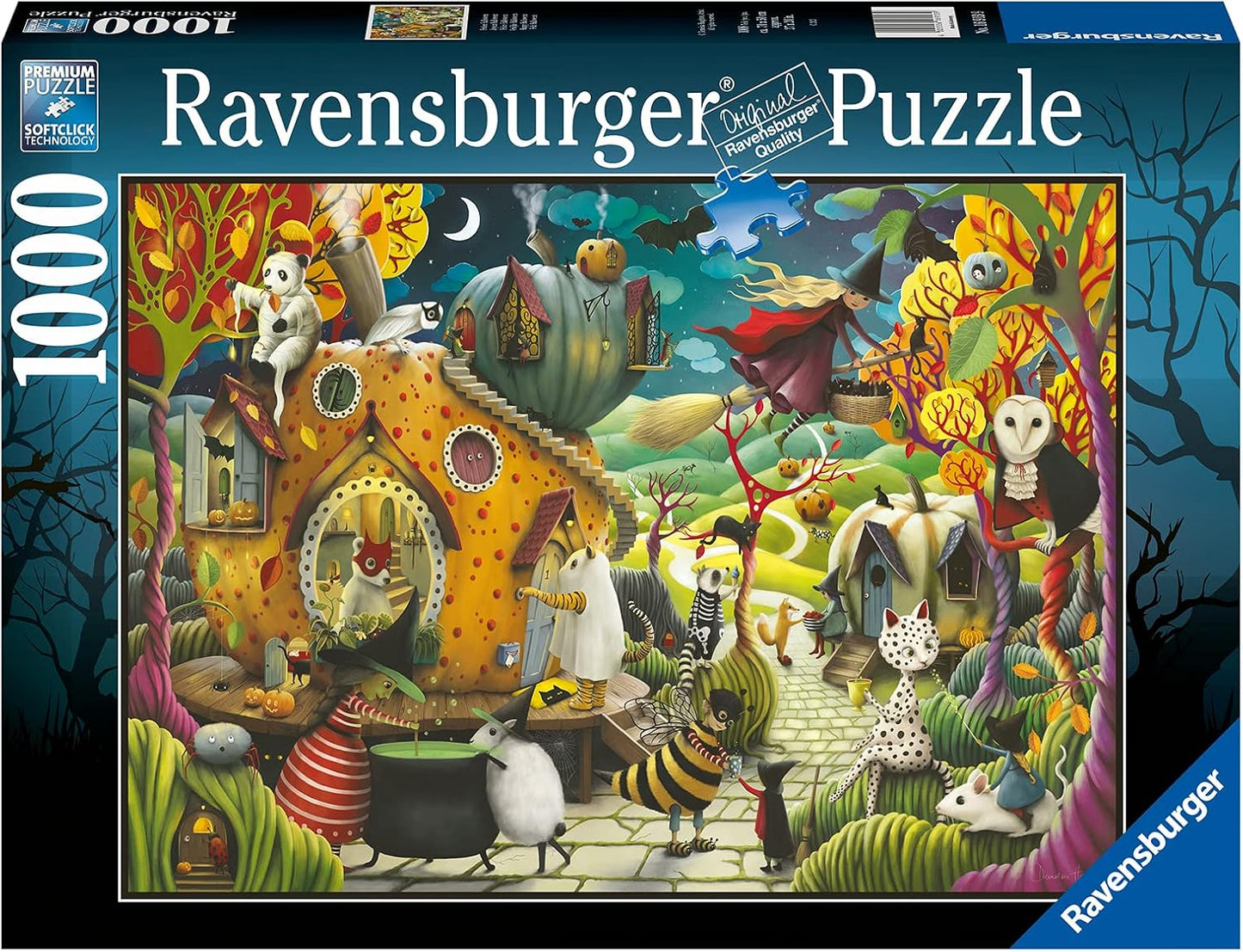 Ravensburger Happy Halloween 1000 Piece Jigsaw Puzzle