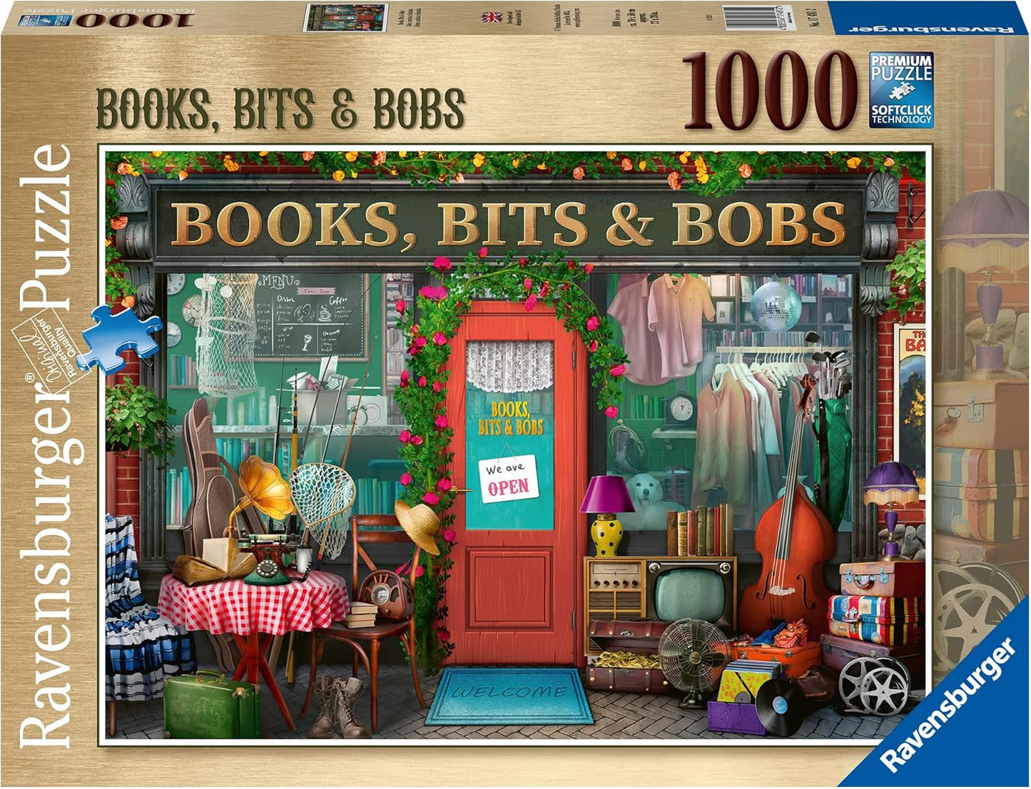 Ravensburger Books, Bits & Bobs 1000 Piece Jigsaw Puzzle