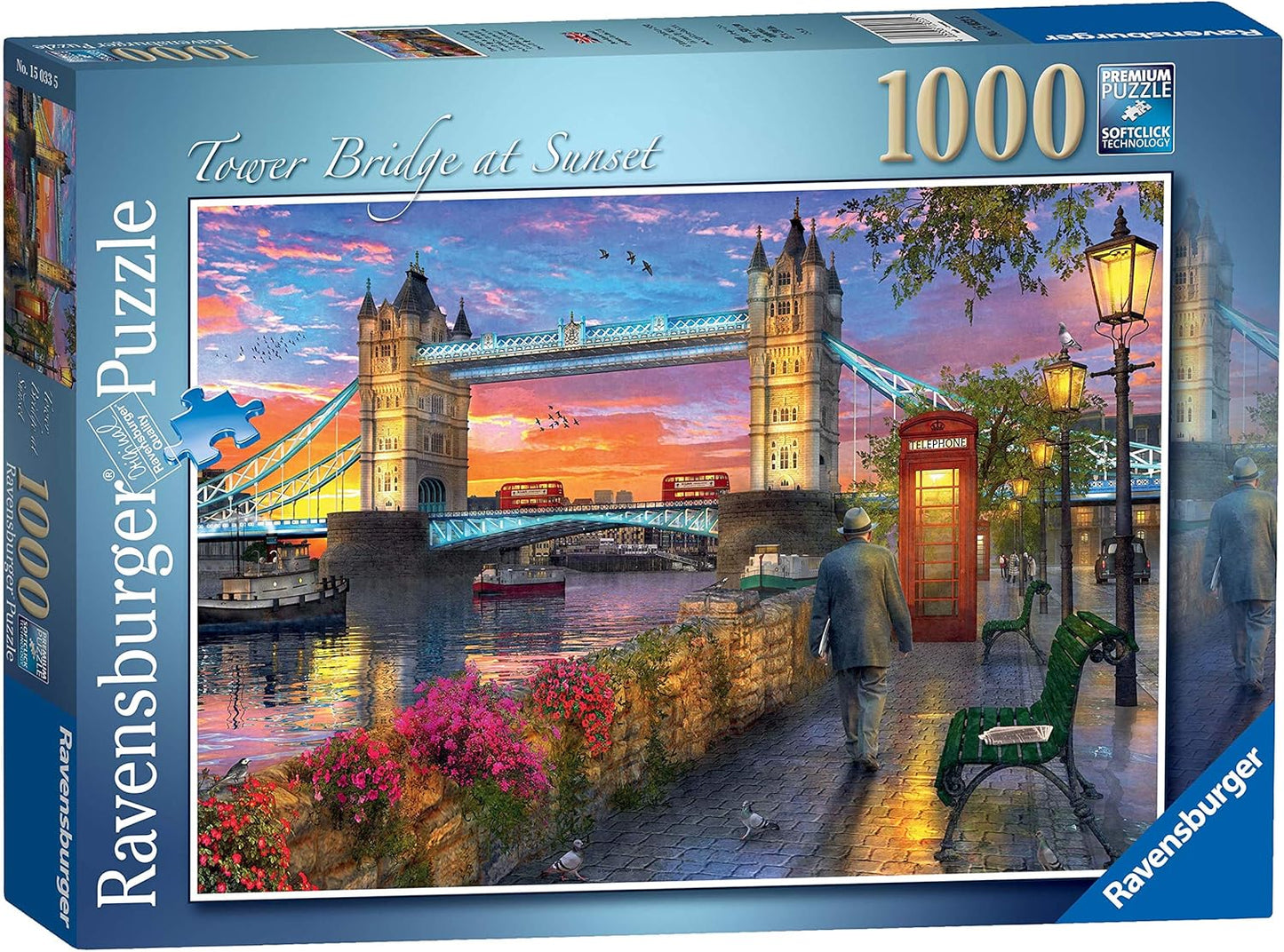 Ravensburger Tower Bridge of London at Sunset 1000 Piece Jigsaw Puzzle