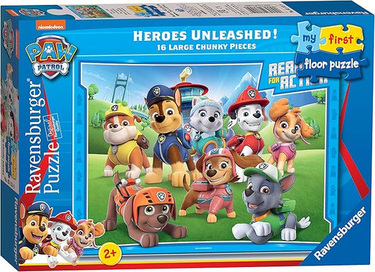 Ravensburger Paw Patrol Toys - My First Floor 16 Piece Jigsaw Puzzle